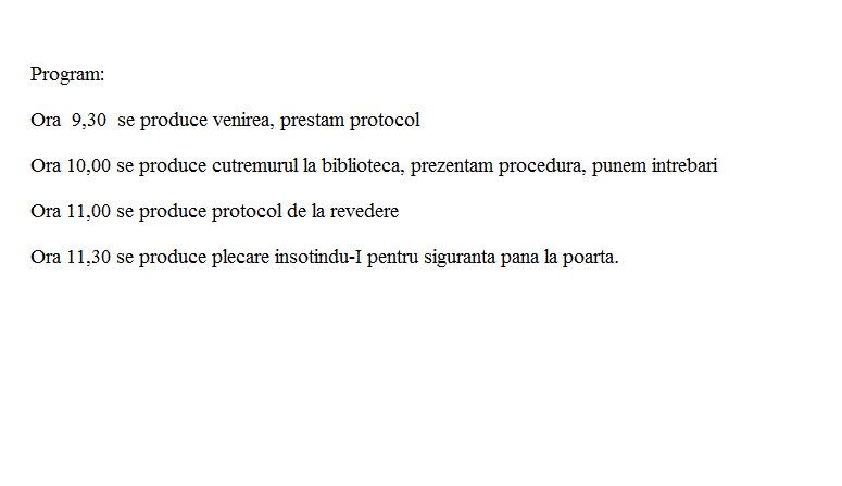 program de simulare
